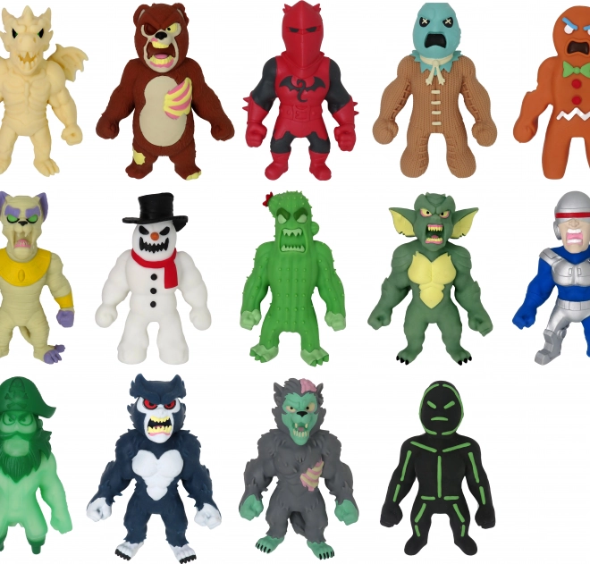 Flexi Monster seria 6 – figurine înfricoșătoare extensibile
