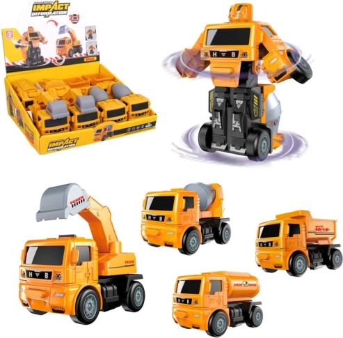 Mașinuță robotică de construcție pe inerție