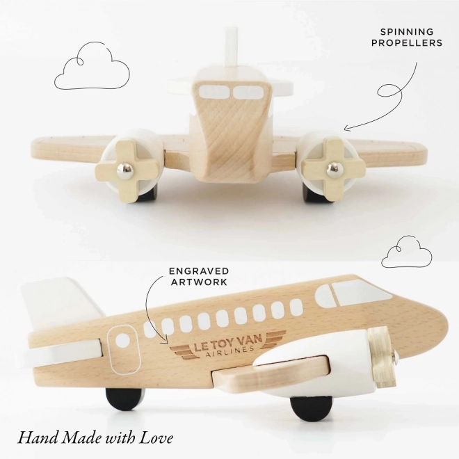 Avion din lemn Le Toy Van