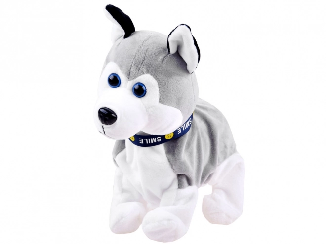 Pui interactiv Husky care reacționează la atingere