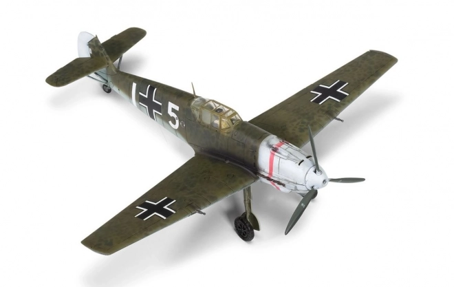 Model plastic Messerschmitt Bf109E-4 la scară 1/72