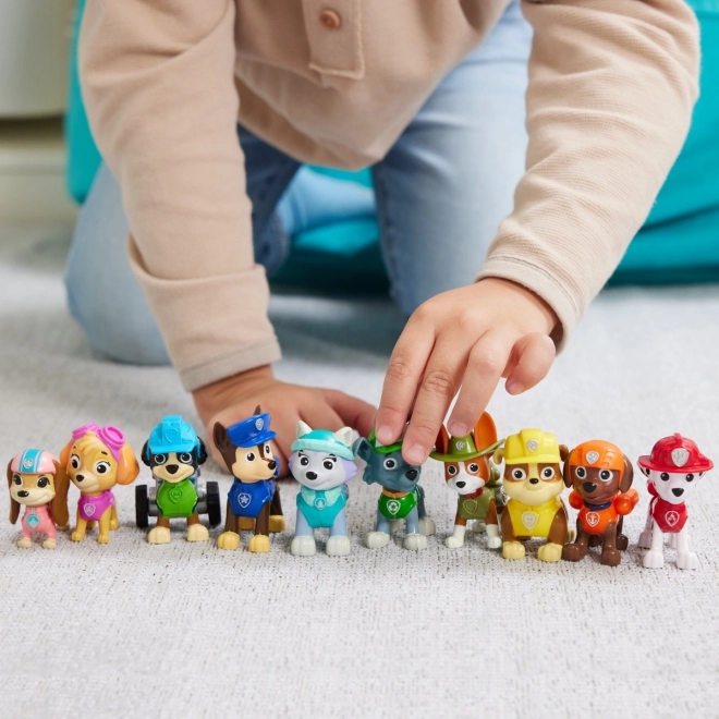 Set figurine Patrula Cățelușilor - Toți Cățelușii la Bord