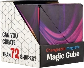 Cubul puzzle magnetic curcubeu