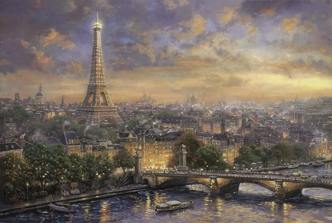 Puzzle Paris Orașul Iubirii 1000 Piese