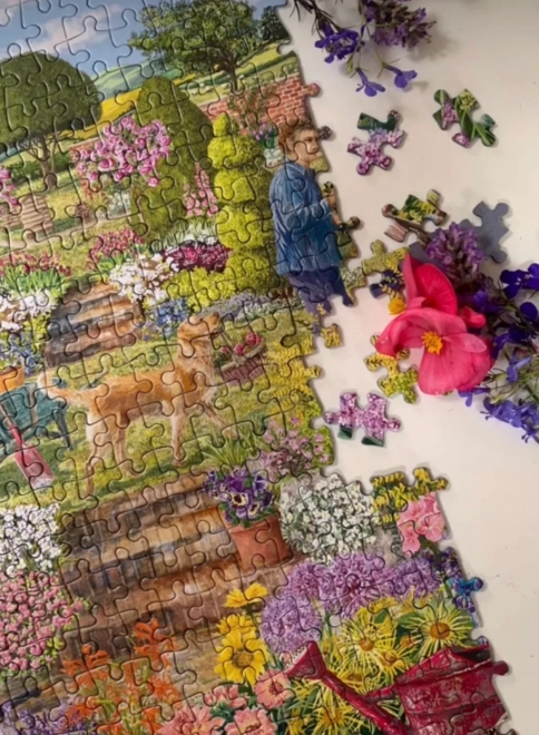 Puzzle Grădina Înflorită 1000 piese