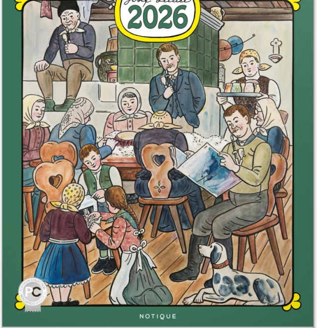 calendar de perete Josef Lada 2026