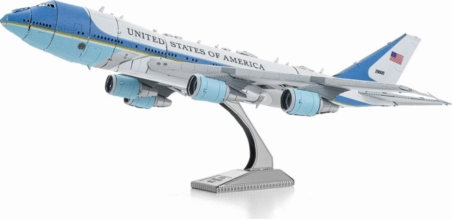Puzzle 3D din metal air force one