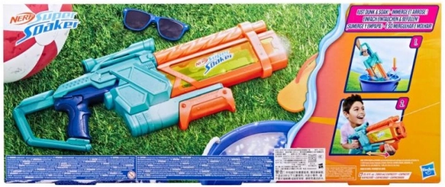 Blaster de apă Nerf Super Soaker Mega Dunk Fill