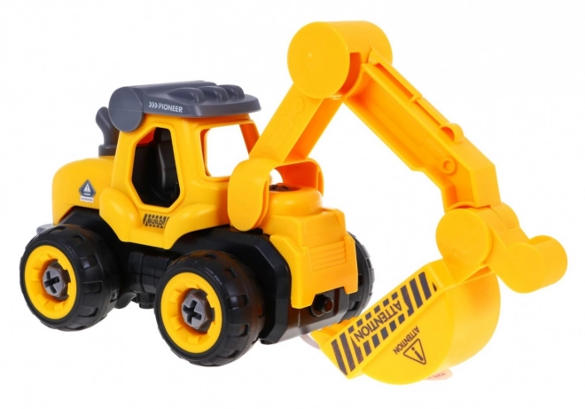 Excavator motorizat pentru copii cu sunete