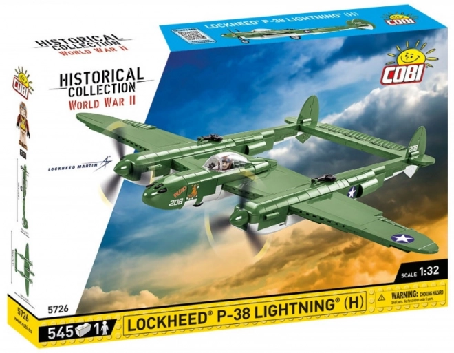 Avion Lockheed P-38H Lightning COBI din al Doilea Război Mondial