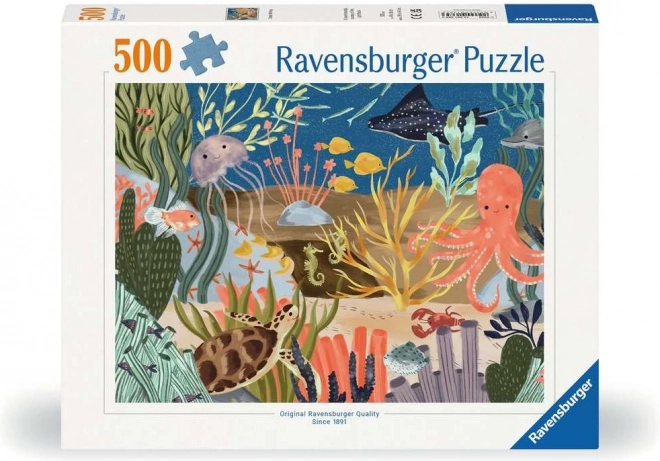 Puzzle Ocean Whimsy 500 piese Ravensburger