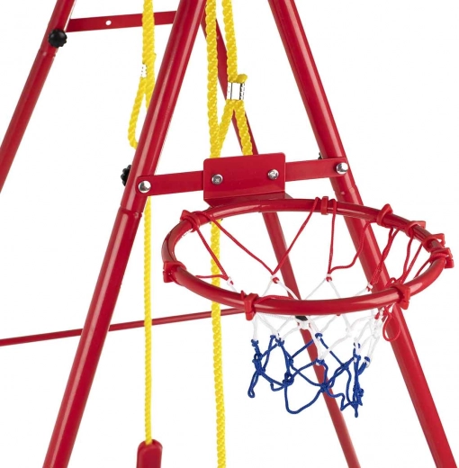 Construcție metalică stabilă pentru joacă în siguranță