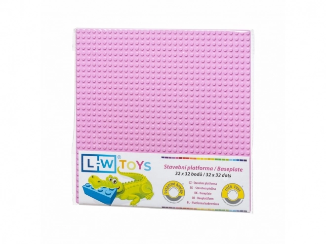 placă de bază roz L-W Toys 32x32