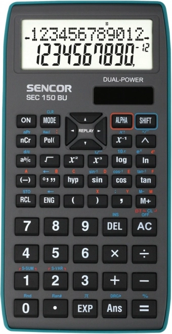 Calculator științific școlar cu ecran LCD