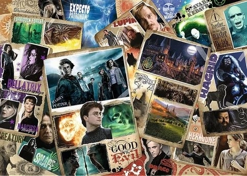 Puzzle Harry Potter: Personaje 2000 piese