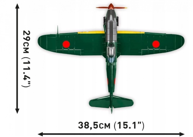 Avion KAWASAKI KI-61 II WW Tony, set construcție 1:32