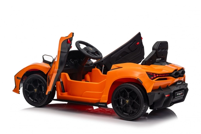 Mașină electrică pentru copii Lamborghini Revuelto portocalie