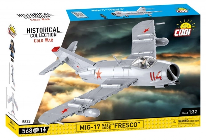 cobi avion MIG-17 de pe vremea Războiului Rece