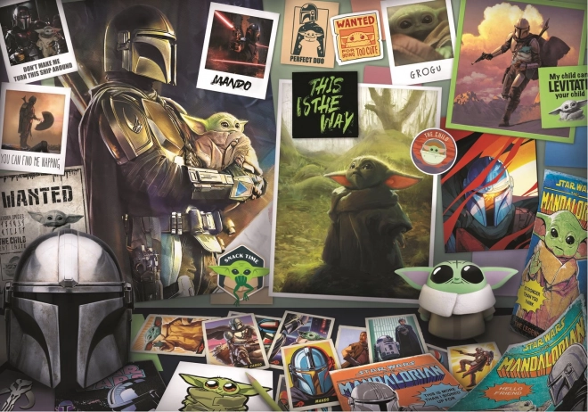 Puzzle TREFL The Mandalorian: Grogu 1000 piese