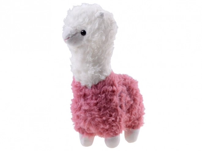 Alpaca pufoasă jucărie de pluș lama – Roz
