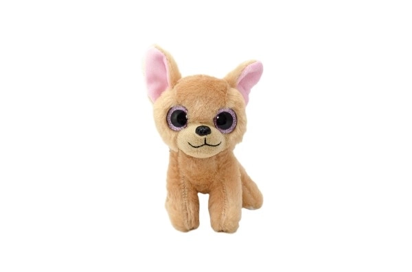 Câine de pluș de 15cm cu sunet