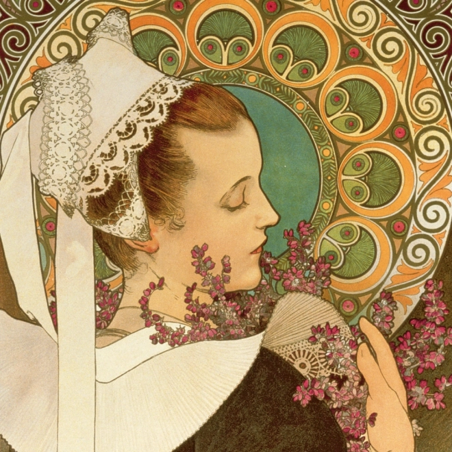 Calendar de notițe Alfons Mucha 2026