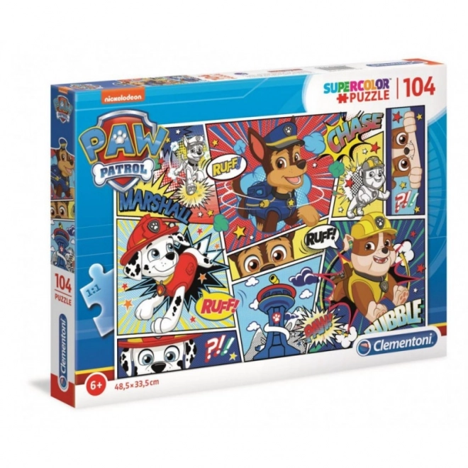 Puzzle Clementoni Patrula Cățelușilor 104 piese