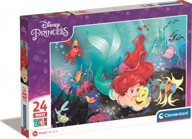 Puzzle Maxi 24 piese cu Ariel de la Clementoni