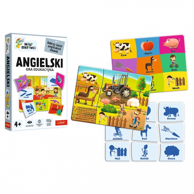 Micul descoperitor - Joc educativ limba engleză Trefl