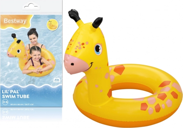 Colac gonflabil Girafă 68 x 66 cm Bestway