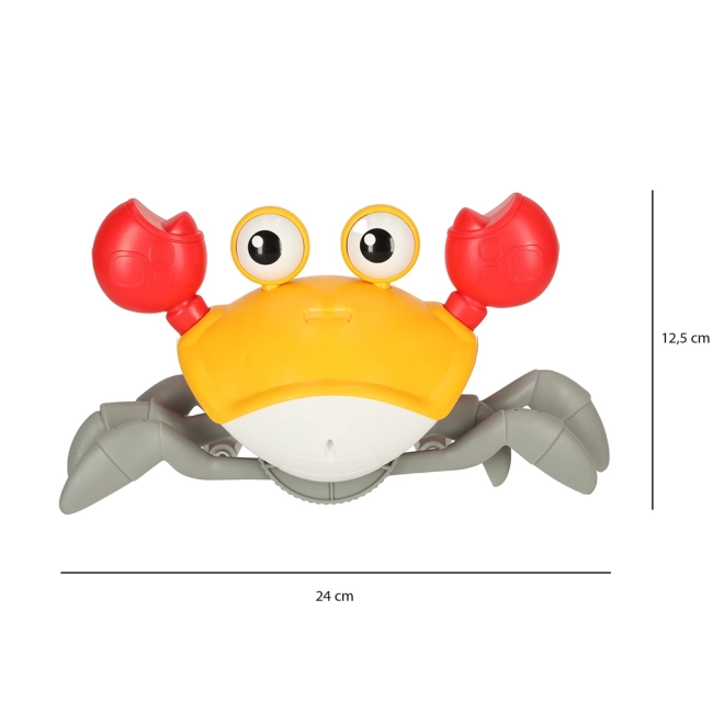 Crab interactiv cu sunet – Portocaliu