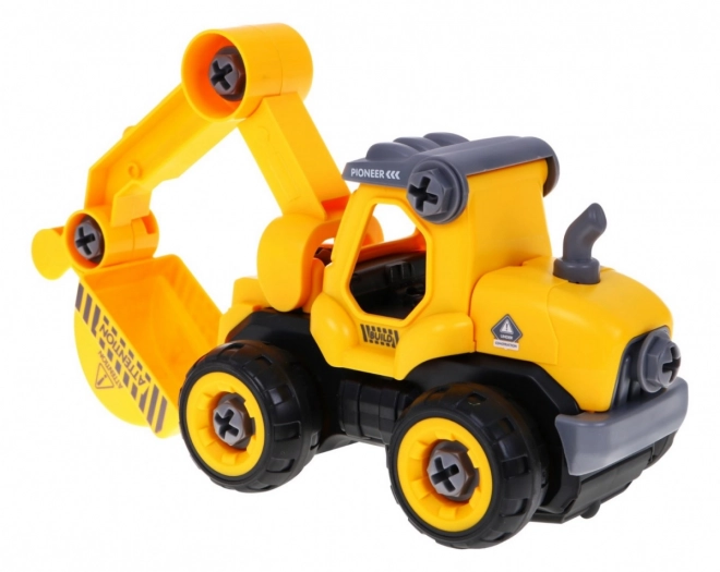 Excavator motorizat pentru copii cu sunete