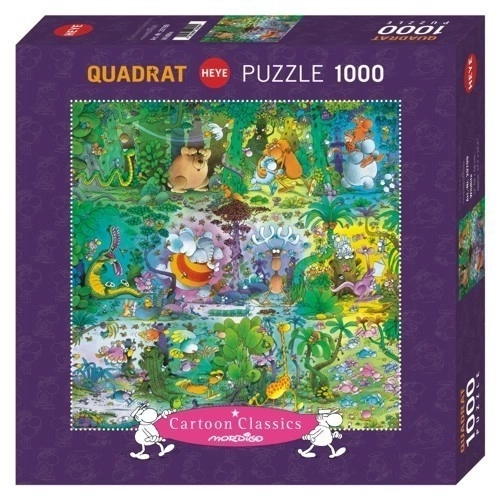 Puzzle pătrat Divočina 1000 piese