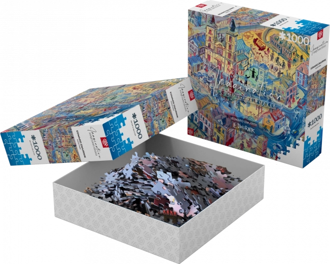 Puzzle de imaginație Edward Dwurnik - Radzymin 1000 piese