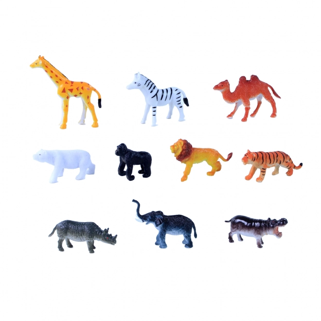 Figurine animale sălbatice set 10 buc