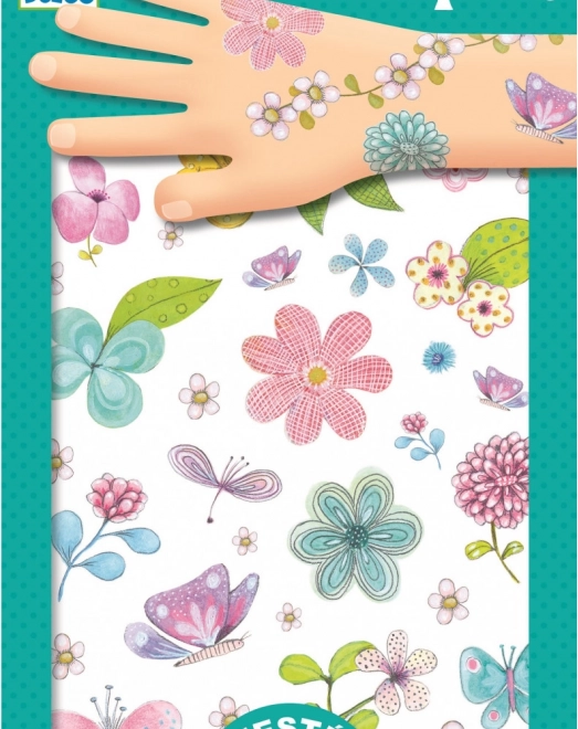 Tatuaje flori DJECO