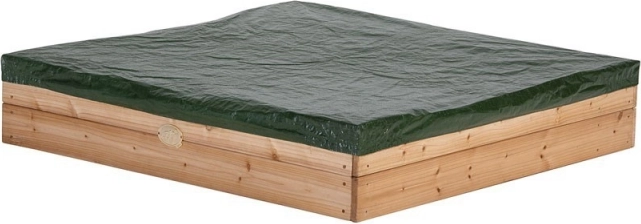 Loc de joacă din lemn AXI cu spațiu de depozitare și copertină