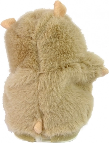 Hamster interactiv de pluș care vorbește și repetă cuvinte