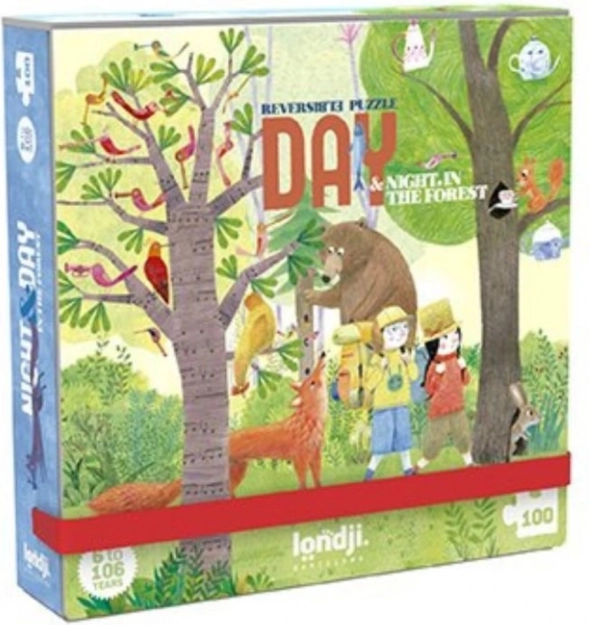 Puzzle de buzunar Londji ziua în pădure
