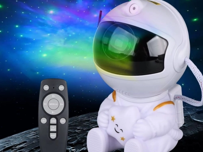 Proiector LED Astronaut cu Lumină de Noapte