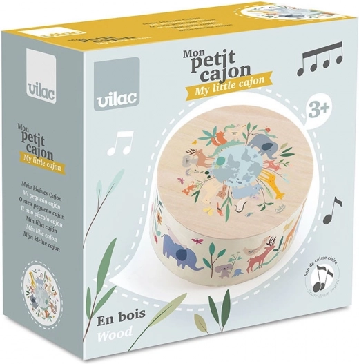 Vilac Cajon din lemn Animale ale lumii