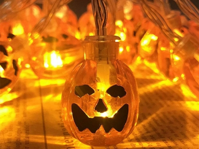 Ghirlandă Halloween cu 10 LED-uri dyna colorente