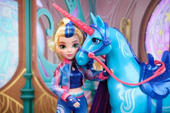 Păpușă unicorn academy isabel 24 cm
