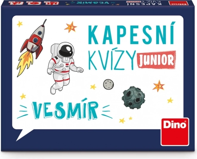 Dino quizuri de buzunar junior spațiu