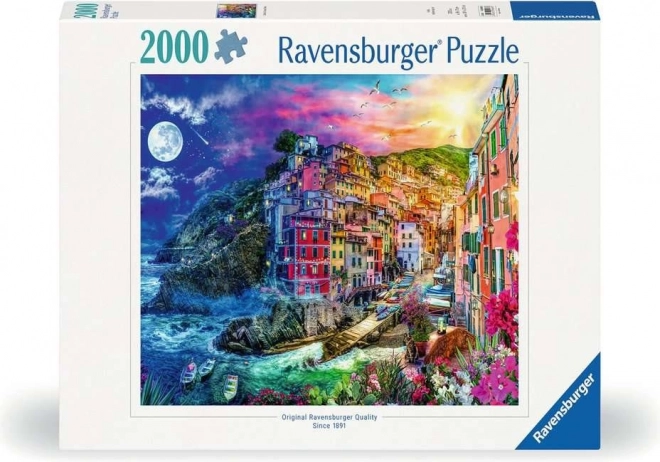 Puzzle Ravensburger Cinque Terre Colorat 2000 piese