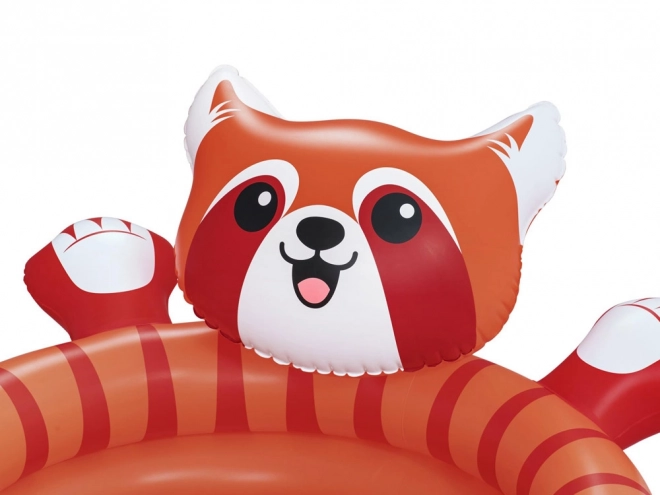 Bazin cu bile panda roșie pentru copii Bestway