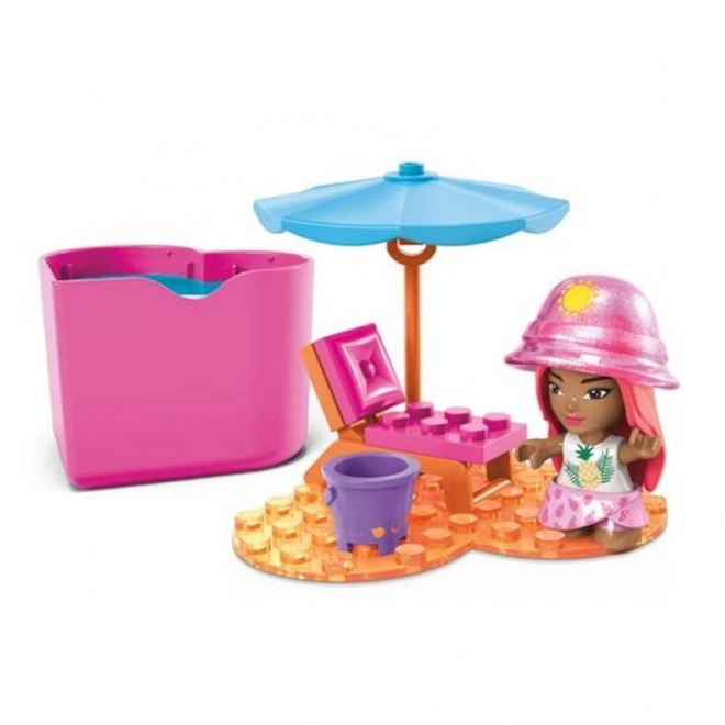 Mega Construx Barbie color reveal cu păpușă mică