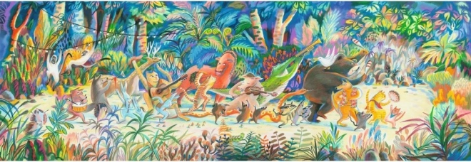Puzzle Orchestra din pădure - 200 de piese