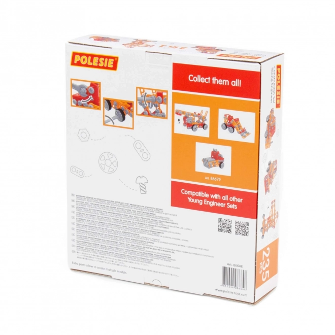 Set de construcție Micul inginer - 235 bucăți