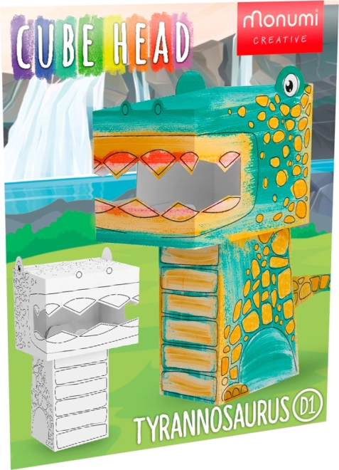 Casă colorată 3D Ul. Potworna 6 – Tiranozaur